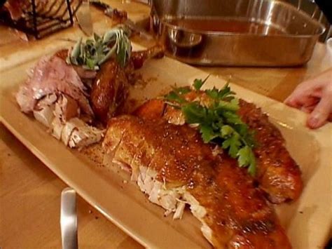 Bobby flay's turkey carving and serving tips | food. Bobby Flay shows his way of carving and presenting the ...