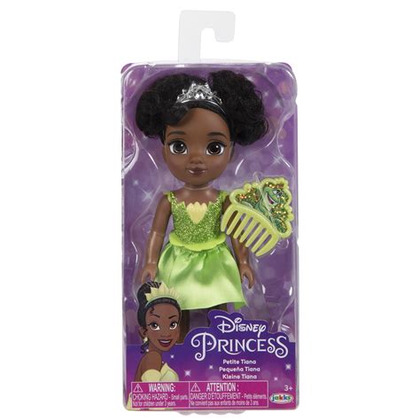 Disney Princess 6 Petite Tiana Doll With Glittered Hard Bodice And