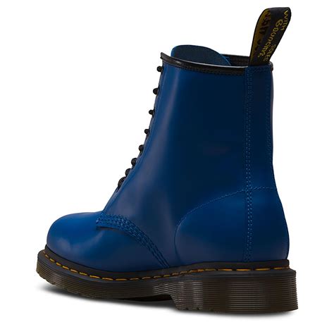 Dr Martens 1460 Colour Pop Retro Smooth Boots In Blue