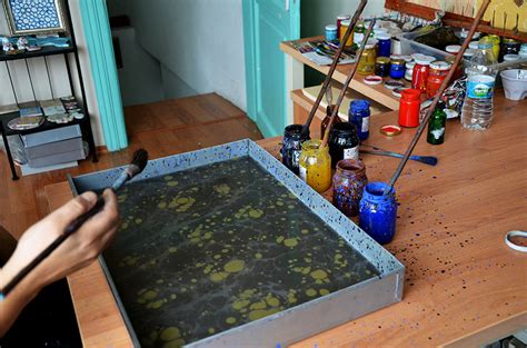 Istanbul Life Org A Turkish Marbling Ebru Lessons Andworkshops In Istanbul