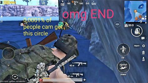 Pubg Mobile Omg Final Circle In The Water Rarest Circle Pubg Mobile