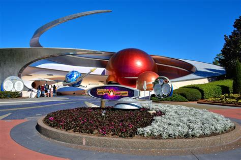 Mission Space In Future World East At Epcot In Orlando Florida