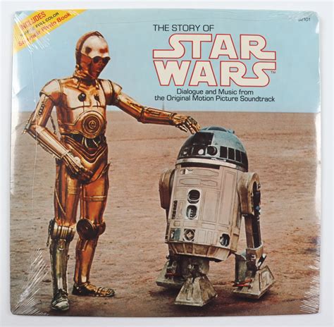 Vintage 1977 The Story Of Star Wars Original Soundtrack Vinyl Lp