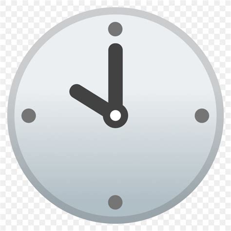 Clock Face Emojipedia Unicode Png 1024x1024px Clock Face Android