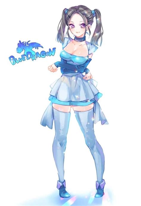 Bouquet Blue Dragon In 2021 Blue Dragon Blue Zelda Characters