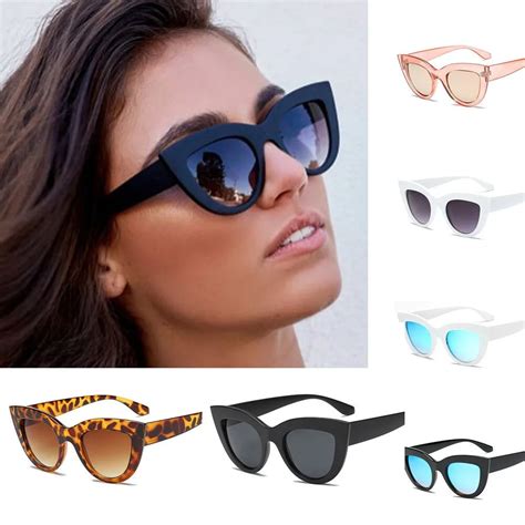 Casual Summer Sunglasses Beach Women Vintage Retro Ladies Eyewear In Seven Colour Shades For