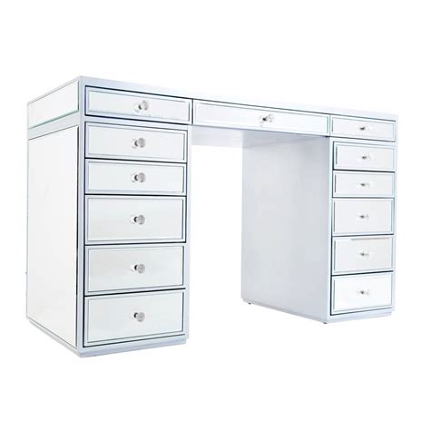 A makeup table always makes a great gift for a wife or daughter, plus they provide the perfect place to store and organize beauty products, jewelry and a variety of other things all in one. SlayStation® Premium Mirrored Vanity Table in 2020 ...