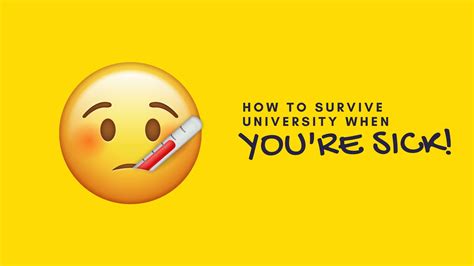 How To Survive University When Youre Sick By Youalberta Youalberta