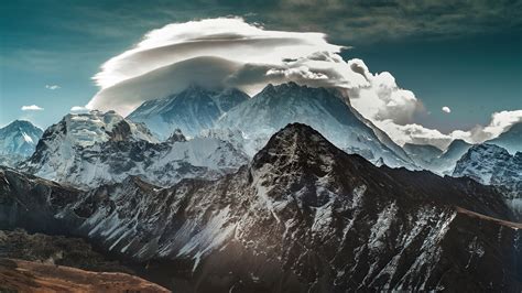 3840x2160 Mountains Covered In Snow Clouds 4k 4k Hd 4k Wallpapers