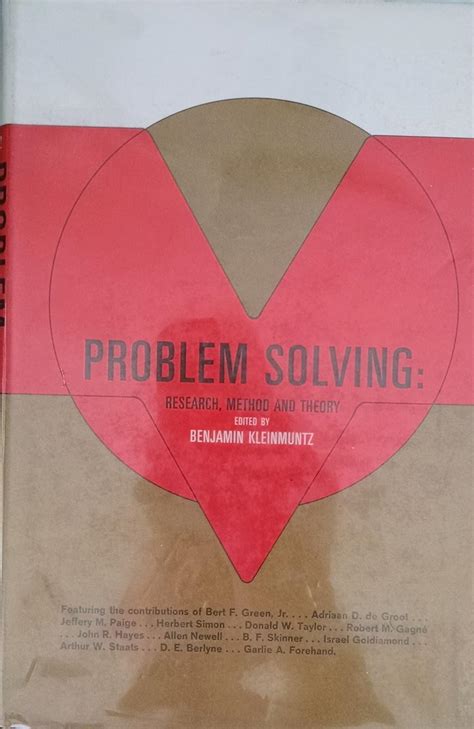 Buy Problem Solving Research Method And Theory Book Online At Low Prices In India Problem