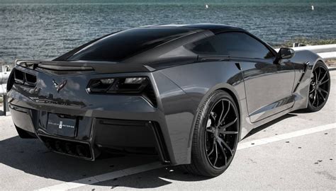 Exclusive Motoring Stealth Cyber Gray Chevrolet Corvette Stingray On