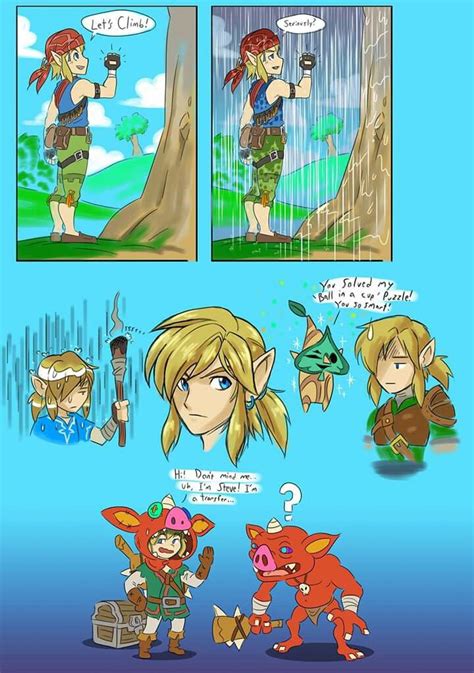 Breath Of The Wild Zelda Funny Legend Of Zelda Memes Legend Of Zelda