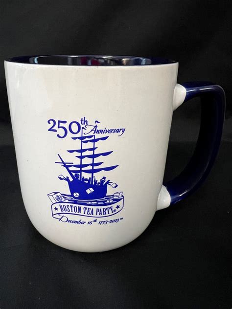 250th The Story Of The Boston Tea Party Mug Boston Tea Party Museum T Shop