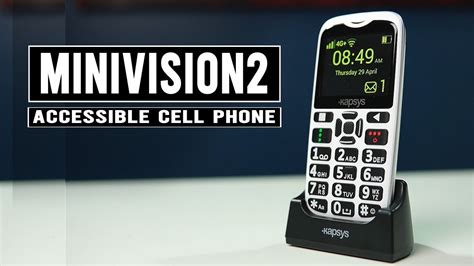 Minivision2 Accessible Cell Phone Youtube