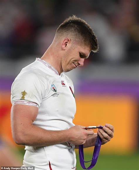 England Players Take Medals Off After Defeat By South Africa England