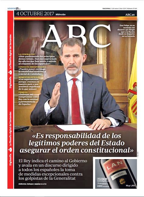 Portadas De La Prensa Española De Hoy 04102017