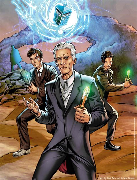 Comic Book Preview Doctor Who Four Doctors Crossover Miniseries