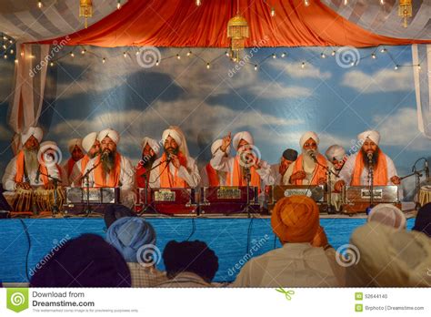 Devotee Sikhs Recite Prayers Editorial Image Image Of Hair Beard