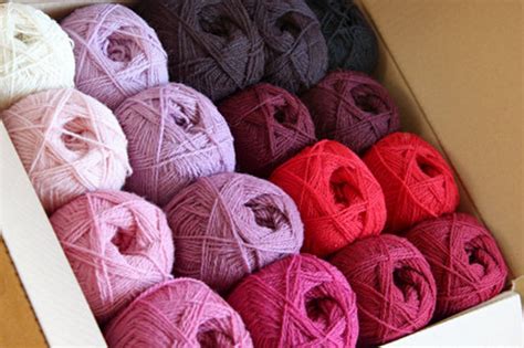 Wool Yarn 100knitting Yarn Light Purple 250 Etsy
