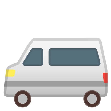 Icône Minibus Dans Noto Emoji Travel And Places Icons