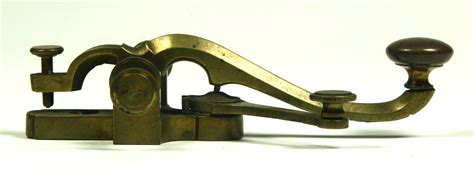 Telegraph Key Morse Electric Telegraph System Late 19th Century