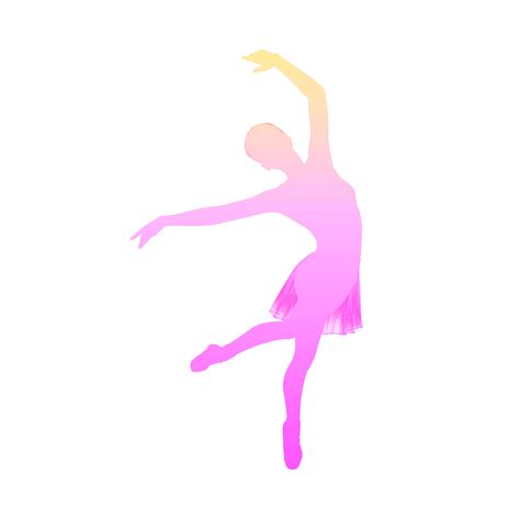 Sticker Silhouettegirl Girl Pink Dance Sticker By Aleelarte