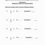 Fraction Times Whole Number Worksheets