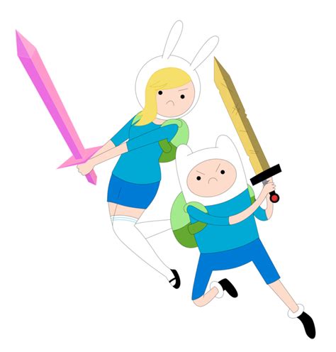 Adventure Time Finn Holding Sword
