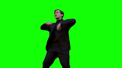 bully maguire dance green screen youtube