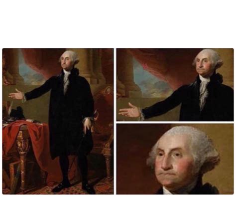 George Washington Blank Template Imgflip