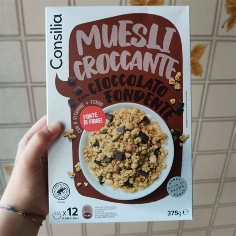 Consilia Muesli Croccante Con Cioccolato Fondente Review Abillion