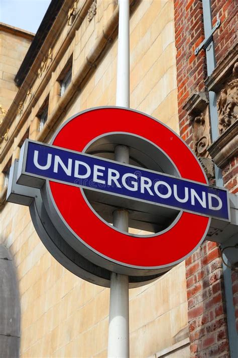 London Underground Sign Editorial Stock Image Image Of Symbol 249533229