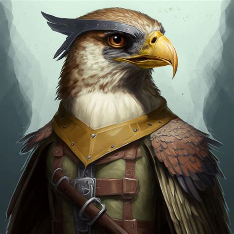 Male Aarakocra Birdfolk Rogue Thief Rdndai