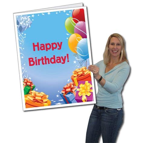Victory Store Party Giant Greeting Card With Envelope 2 X 3