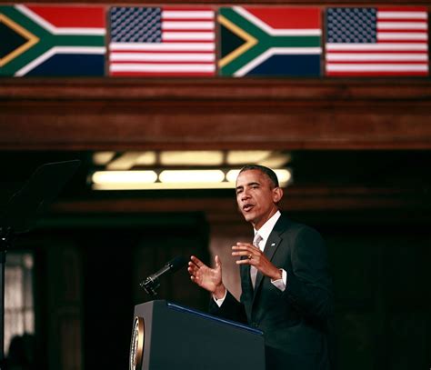 Barack Obama Speech To Honor Nelson Mandela