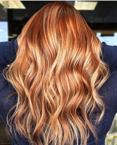33 frisuren für rosegoldenes bis goldenes haar red blonde hair hair styles natural red hair