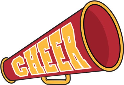 Cheer Megaphone Clipart Cheerleading Free Images Wikiclipart