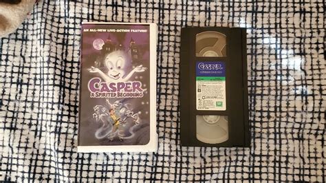Opening To Casper A Spirited Beginning 1997 Vhs Youtube