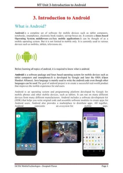 Android Operating System Ppt
