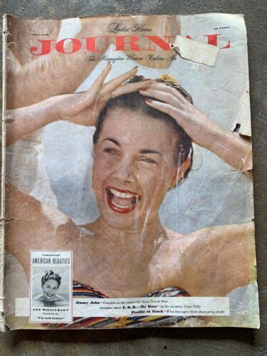 1949 Ladies Home Journal Magazine July 49 ‘49 0749 Back Issue Vintage