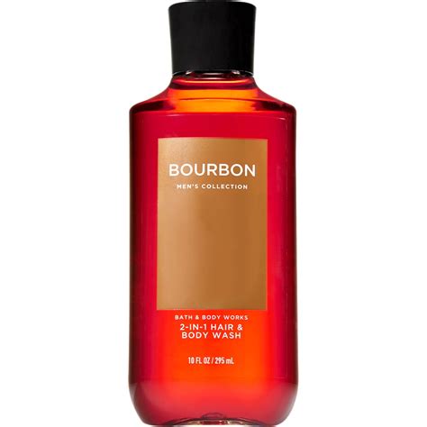 Bath And Body Works Mens Bourbon 2 In 1 Shower Gel Body And Hair Care