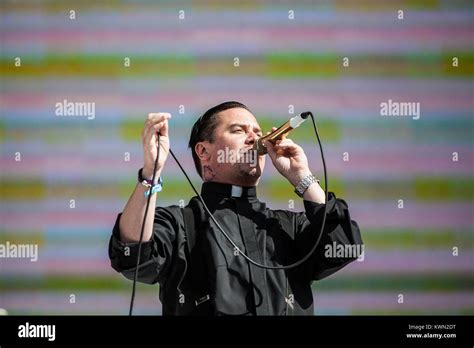 The American Rock Band Faith No More Performs A Live Concert At The Main Stage At The