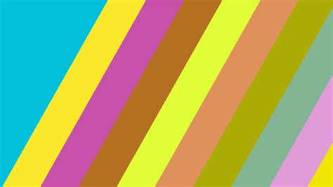 Free Colorful Diagonal Stripes Background Illustration