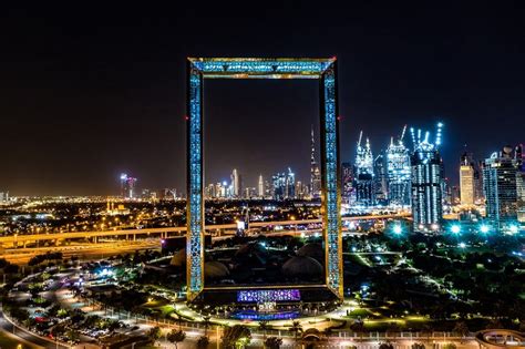 The Dubai Frame Lighting Design Project