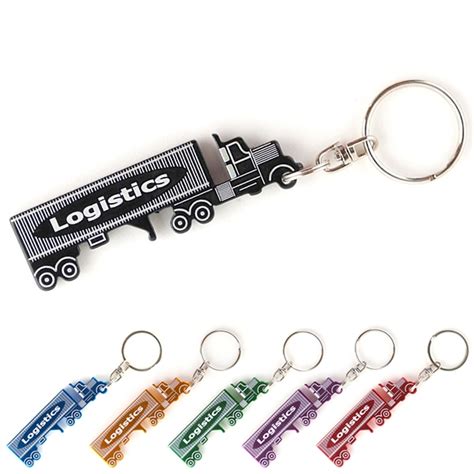 Promotional Semi Truck Key Chain Customized Semi Truck Key Chain