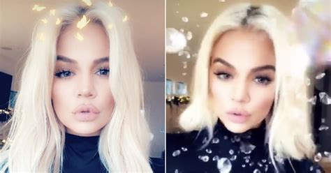 Khloé Kardashian Platinum Blonde Hair 2018 Popsugar Beauty Uk