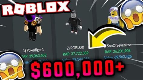 The Top 10 Richest Roblox Players In The World Youtube