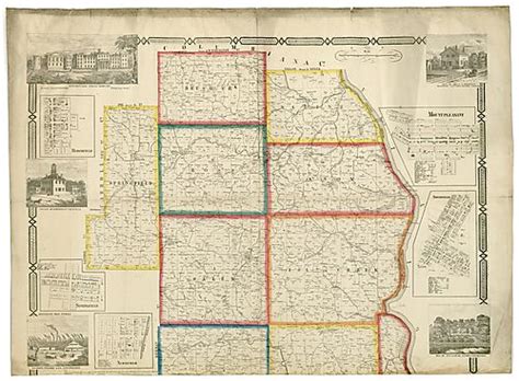 Map Of Jefferson County Ohio Sheet 1 Of 2 Historic Pittsburgh