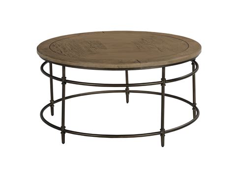Crossroads Hamilton Round Coffee Table 261 911 By Hammary Furniture At