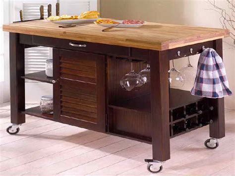 Maybe you would like to learn more about one of these? amazing kitchen islands on wheels ideas | Butcher block ...